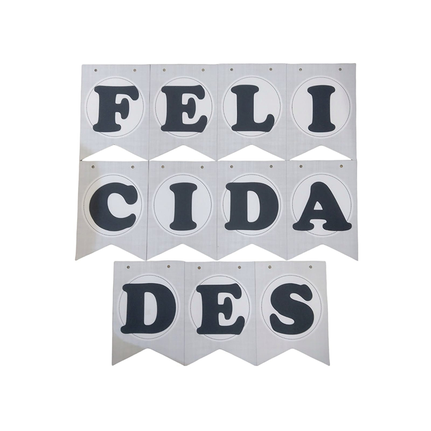 Banderin-FELICIDADES-gris