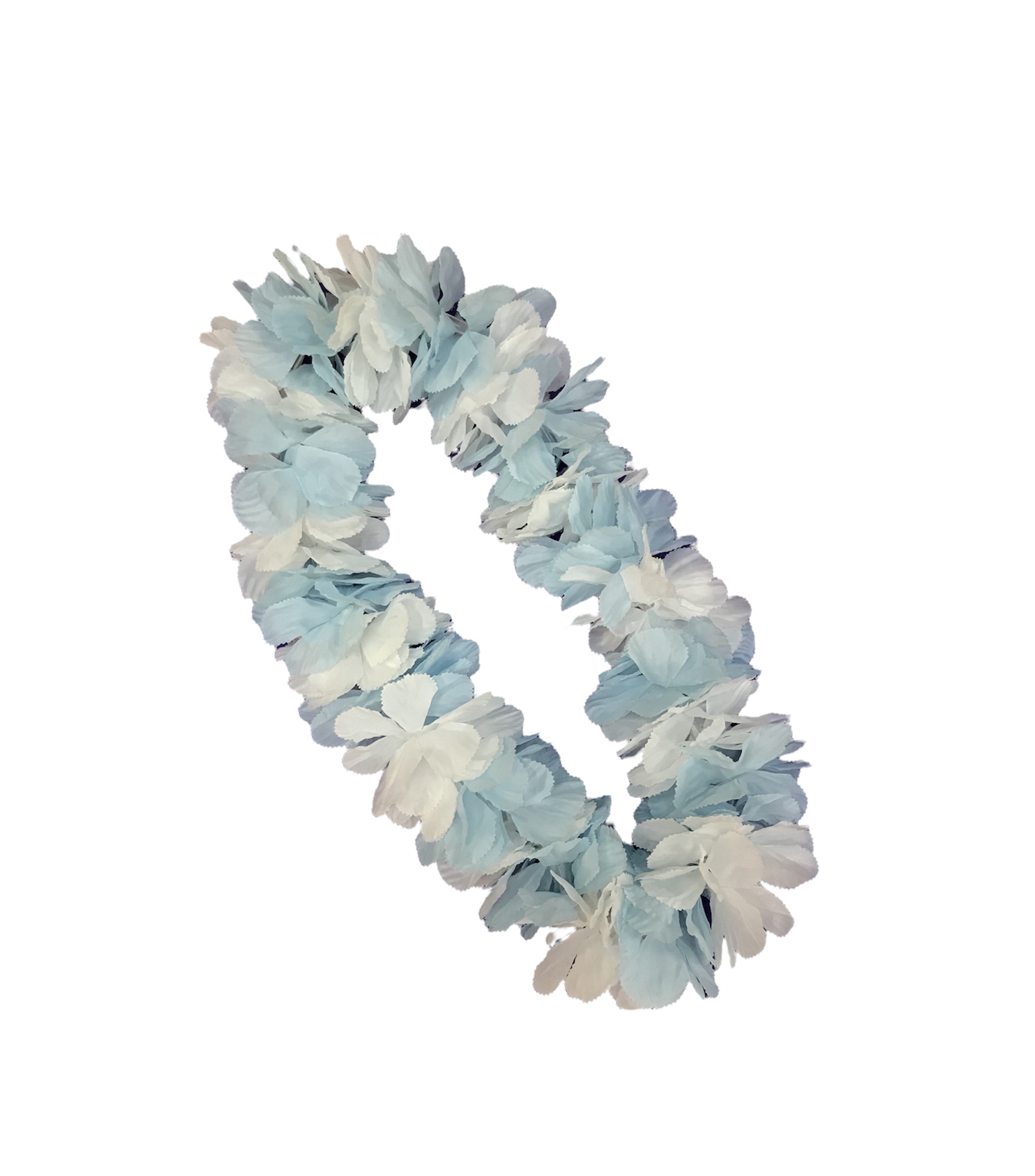 Collar-Hawaiano-De-Flores-Grande-celeste-y-blanco-x1