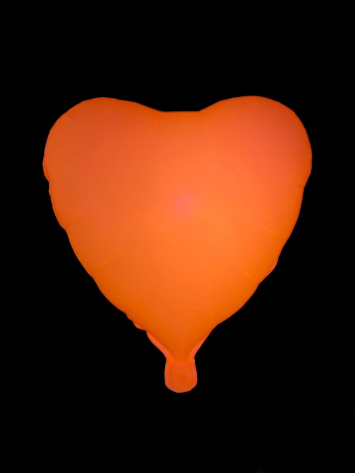 Globo-Corazon-mylar-18-Naranja-fluo-x1