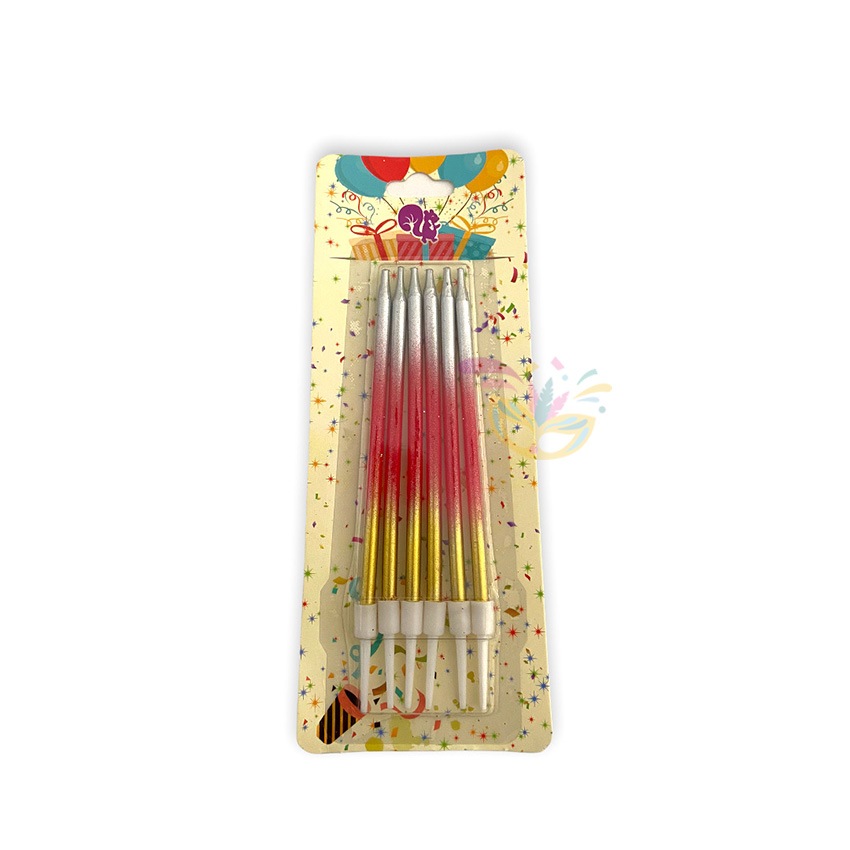 Velas-metalizadas-11-cm-dorado-rojo-plateado