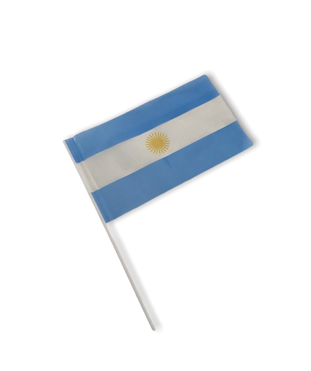 bandera-argentina-con-palo