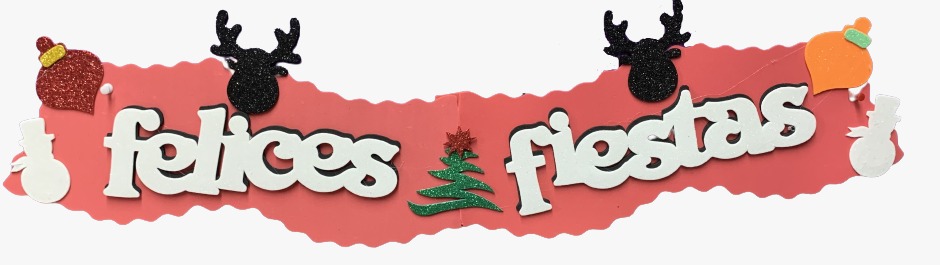 cartel-de-felices-fiestas-rojo-con-renos-negros-y-letras-blancas