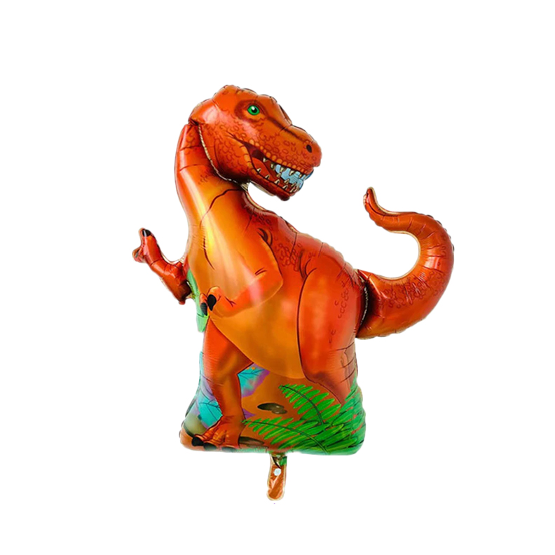 globo-dino-dinosaurio-t-rex-naranja-