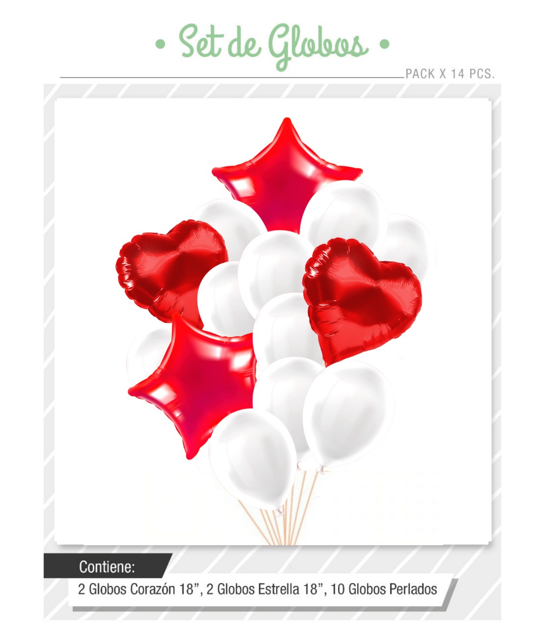 set-bouquet-14-psc-rojo-blanco-river