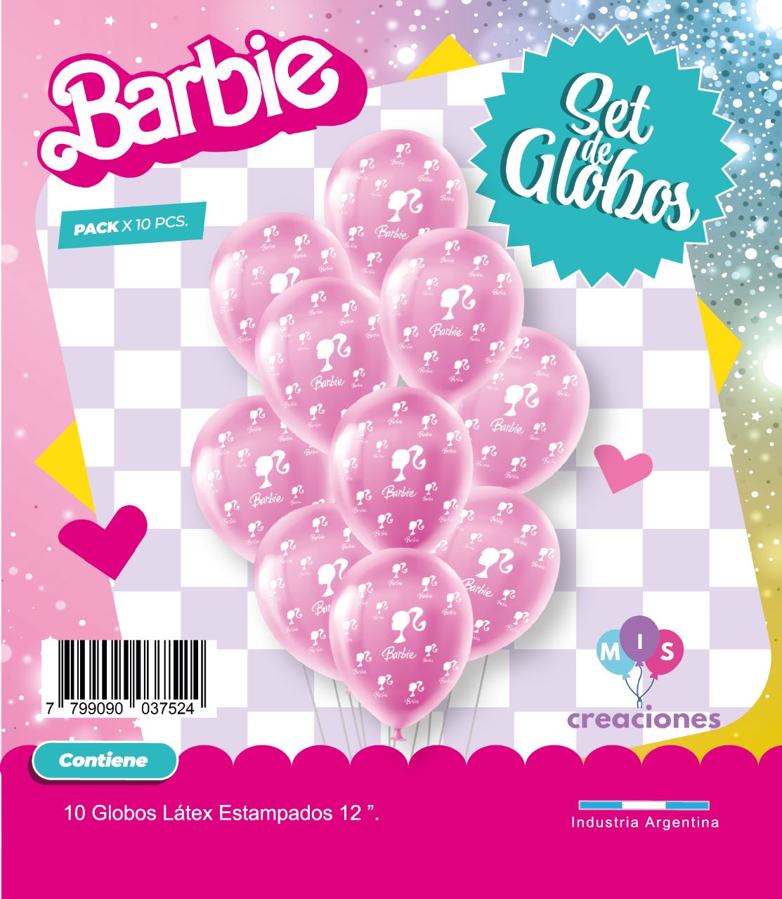 set-globos-estampados-x-10-barbie