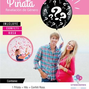 Piñata revelacion de sexo