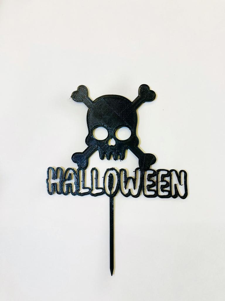 topper-plastico-calavera-negra-halloween