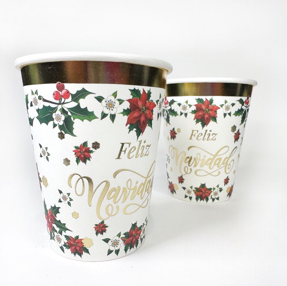 vaso-de-polipapel-flor-de-navidad-x6